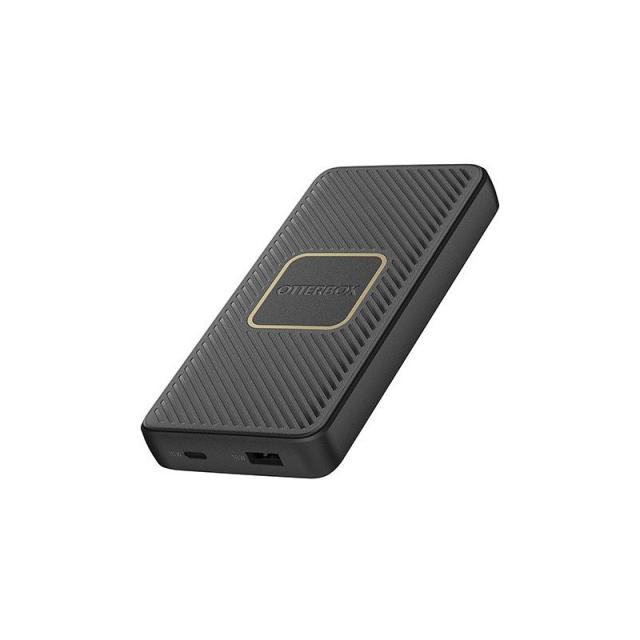 OtterBox - Fast Charge Qi Wireless 10000 mAh Cargador inalámbrico Negro