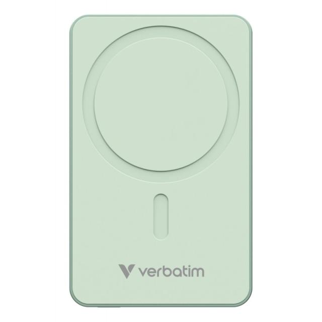Verbatim - Charge ''n'' Go Essentials 10000 mAh Cargador inalámbrico Verde