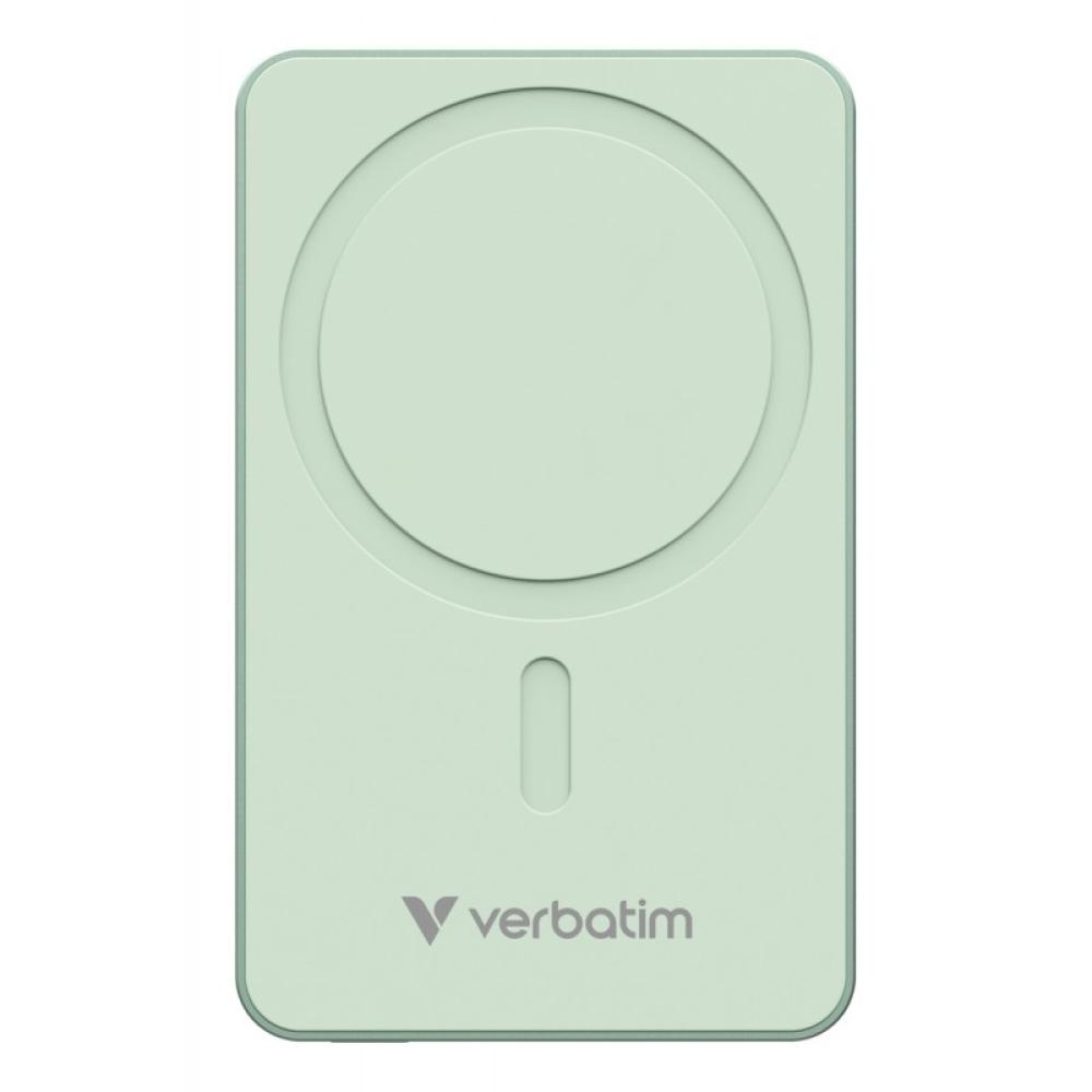 Verbatim - Charge ''n'' Go Essentials 10000 mAh Cargador inalámbrico Verde