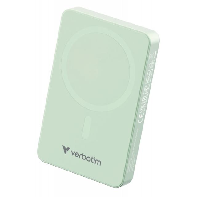 Verbatim - Charge ''n'' Go Essentials 10000 mAh Cargador inalámbrico Verde