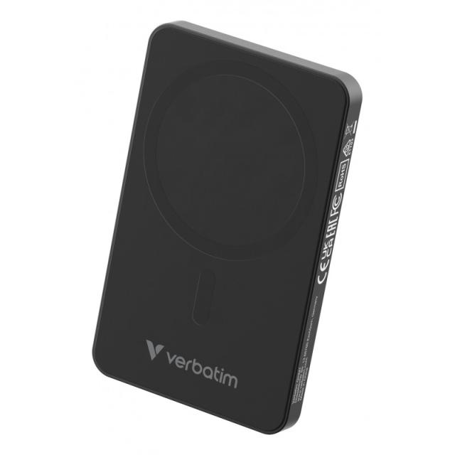 Verbatim - Charge ''n'' Go Essentials 5000 mAh Cargador inalámbrico Negro