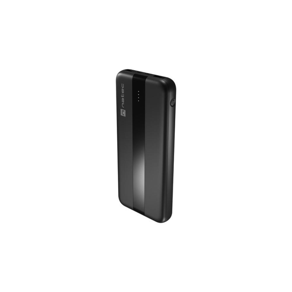 NATEC - TREVI SLIM Q V2 Polímero de litio 10000 mAh Negro