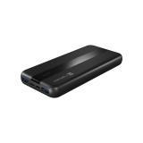 NATEC - TREVI SLIM Q V2 Polímero de litio 10000 mAh Negro