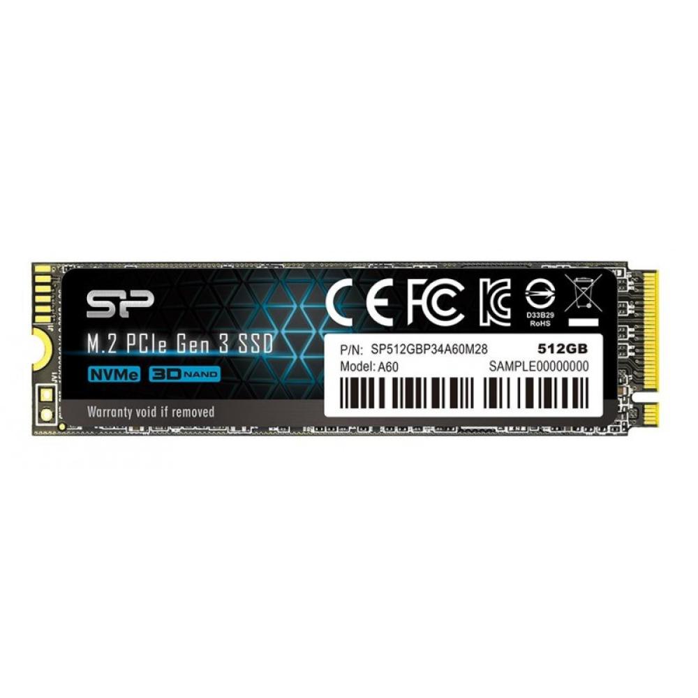 Silicon Power - P34A60 M.2 512 GB PCI Express SLC NVMe