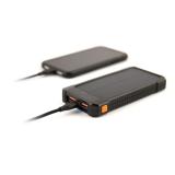 Gembird - PB10-SOLAR-1 batería externa Polímero de litio 10000 mAh Negro