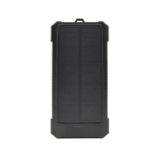 Gembird - PB10-SOLAR-1 batería externa Polímero de litio 10000 mAh Negro
