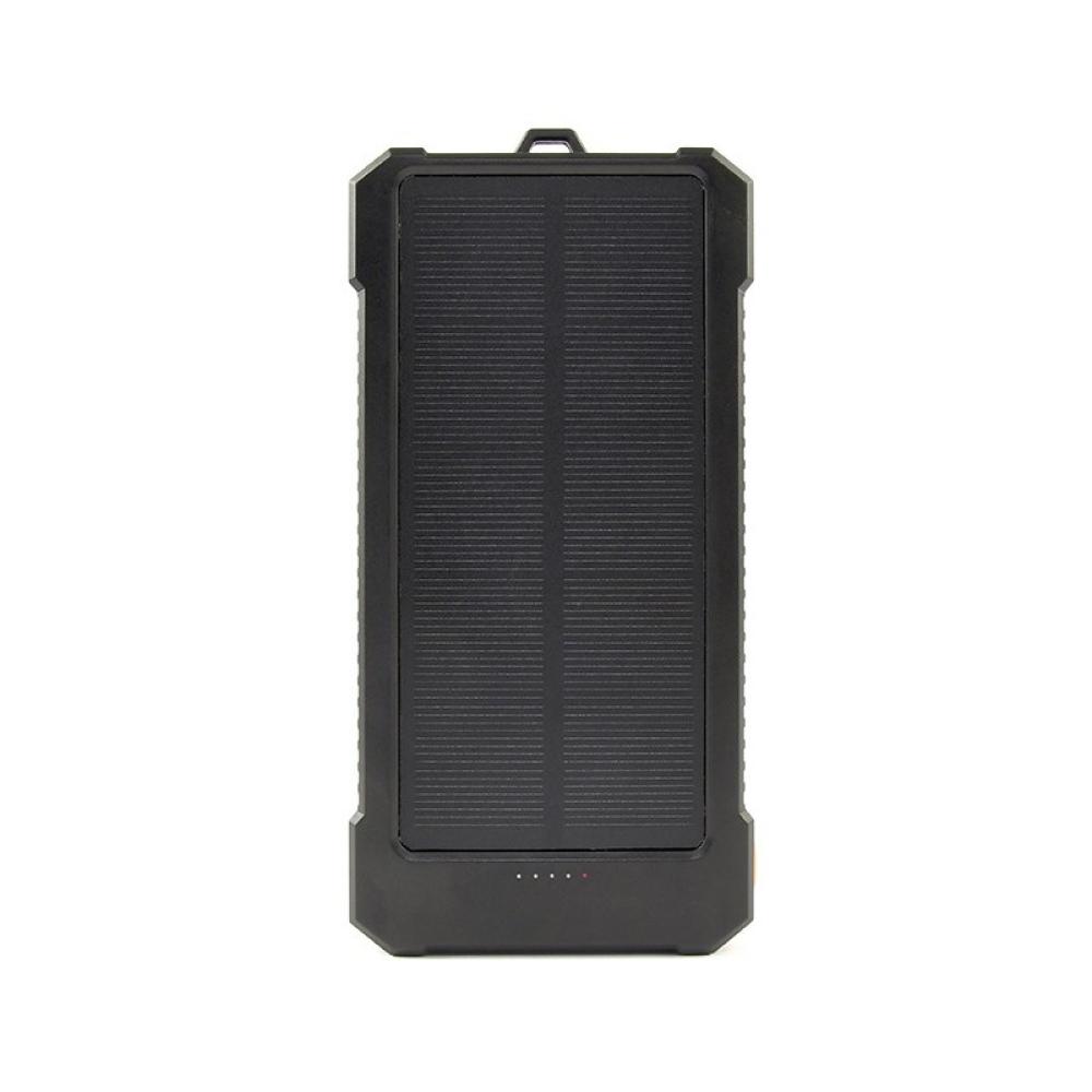 Gembird - PB10-SOLAR-1 batería externa Polímero de litio 10000 mAh Negro