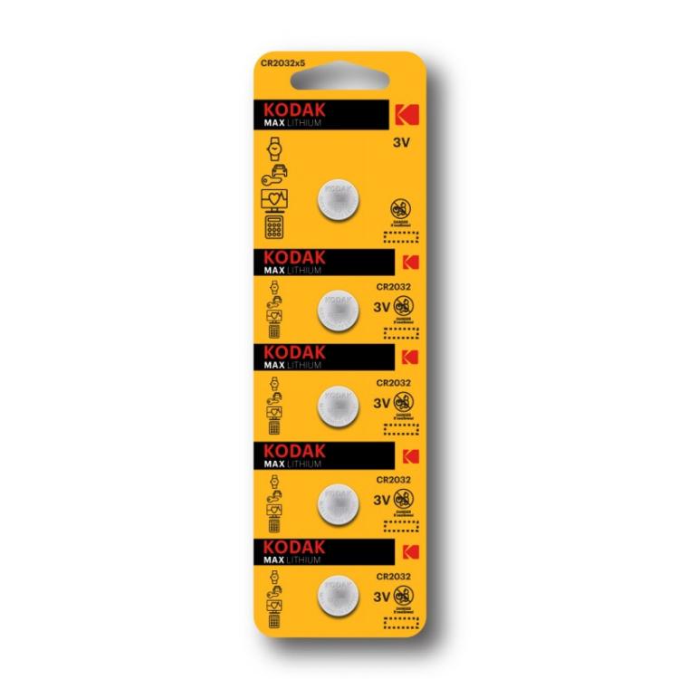 Kodak - KCR2032 Batería de un solo uso CR2032 Lithium-Manganese Dioxide (LiMnO2)