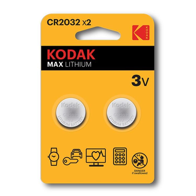 Kodak - CR2032 Batería de un solo uso Litio