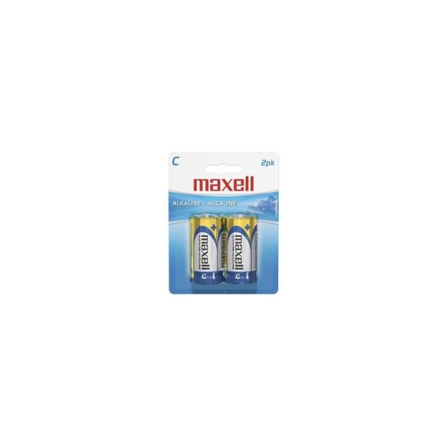 Maxell - Kit 24x C Cell LR-14 MXL 2pk Batería de un solo uso C, LR14 Alcalino