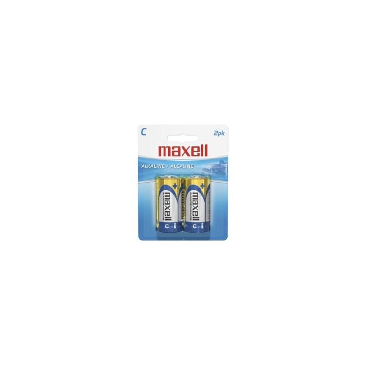 Maxell - Kit 24x C Cell LR-14 MXL 2pk Batería de un solo uso C, LR14 Alcalino