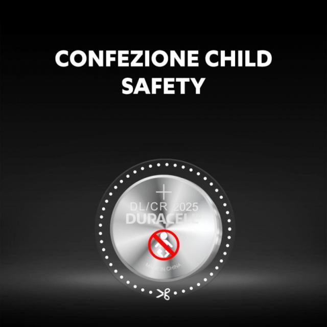 Duracell - 2025 Batería de un solo uso CR2025 Litio