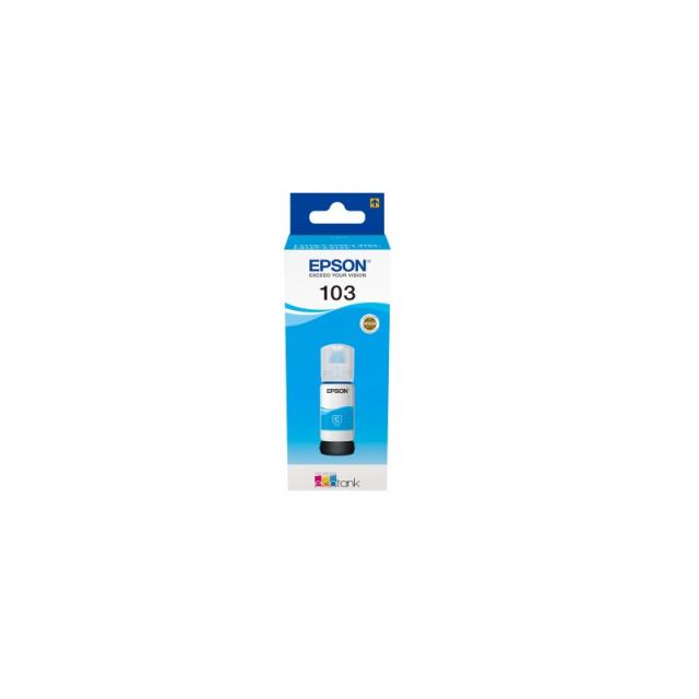 Epson - 103 EcoTank Cyan ink bottle (WE)