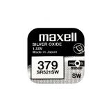 Maxell - 18293000 pila doméstica Batería de un solo uso SR521SW Óxido de plata