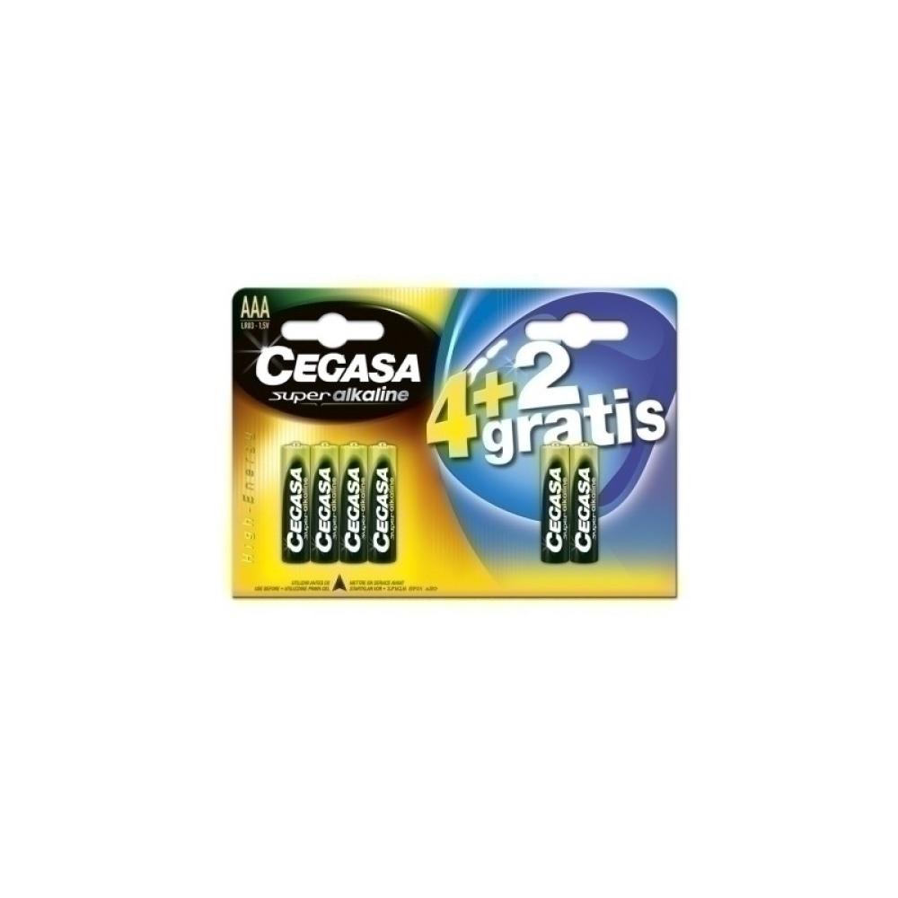 Cegasa - PILAS CEGASA AAA PLUS (MN2400-LR03) B6