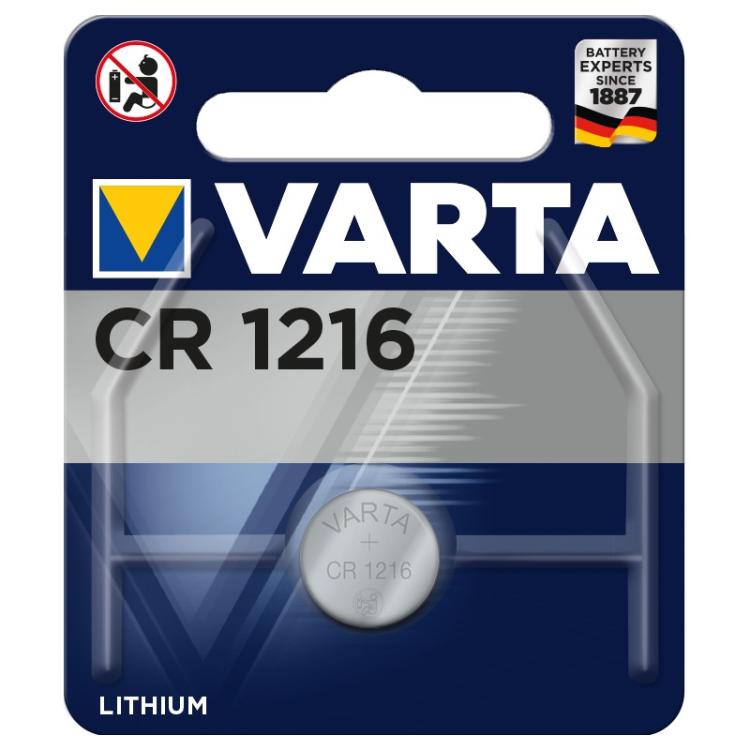 Varta - CR1216 Batería de un solo uso Litio