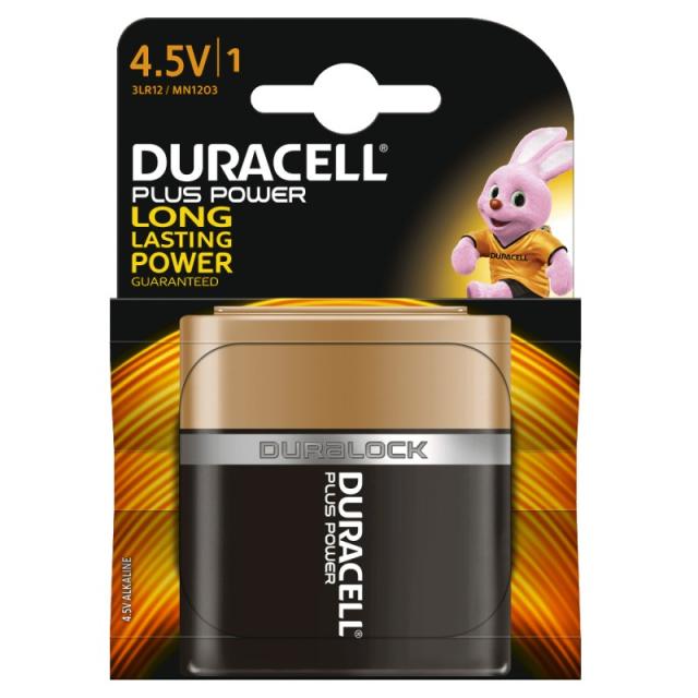 Duracell - 4.5V Plus Power Batería de un solo uso Alcalino