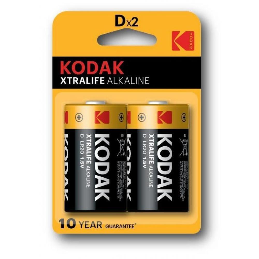 Kodak - KODAK PILAS EXTRALIFE ALCALINAS D - LR20 - PACK 2 UDS