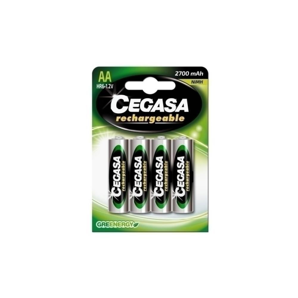 Cegasa - PILAS CEGASA RECARGABLES HR6 B/4