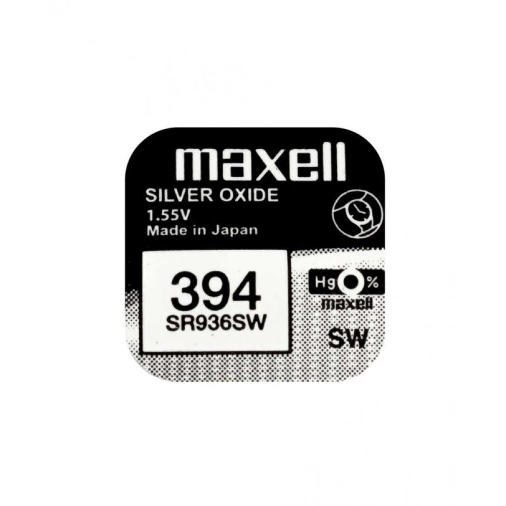 Maxell - 18289600 pila doméstica Batería de un solo uso SR936SW Óxido de plata