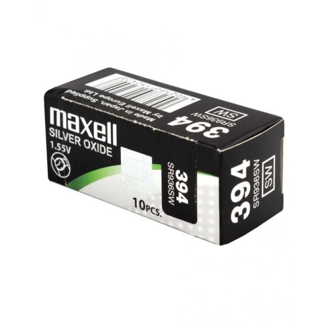 Maxell - 18289600 pila doméstica Batería de un solo uso SR936SW Óxido de plata