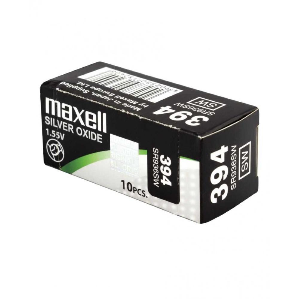 Maxell - 18289600 pila doméstica Batería de un solo uso SR936SW Óxido de plata