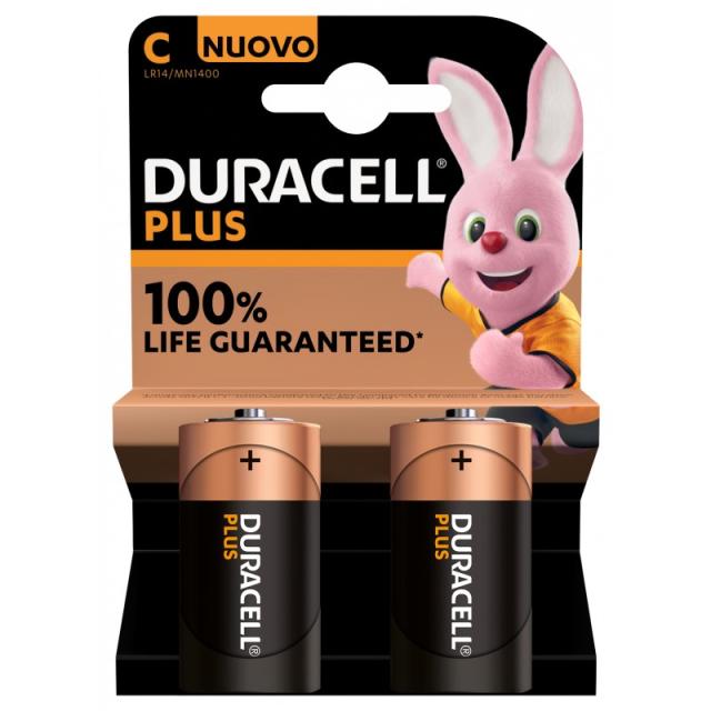 Duracell - Plus 100 C Batería de un solo uso Alcalino