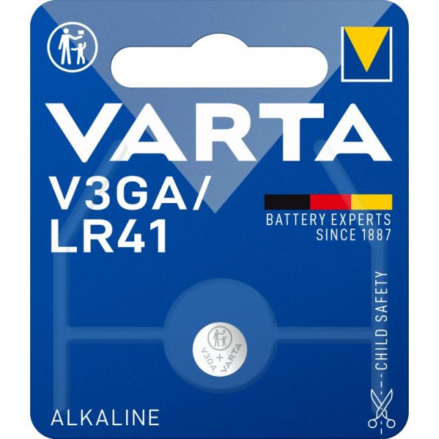 Varta - 24261 101 401 pila doméstica Batería de un solo uso LR41 Alcalino