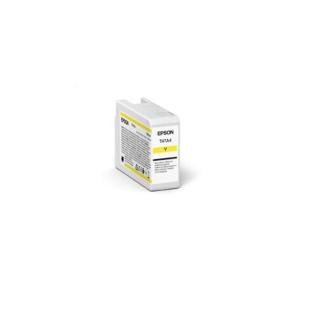 Epson - Singlepack Yellow T47A4 UltraChrome Pro cartucho de tinta 1 pieza(s) Original Amarillo