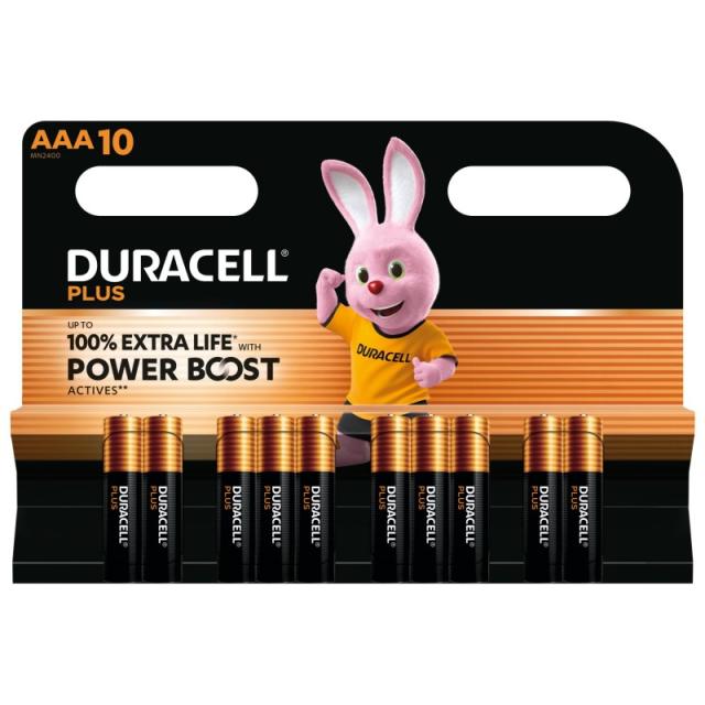 Duracell - Plus Batería de un solo uso AAA Alcalino - 5019148