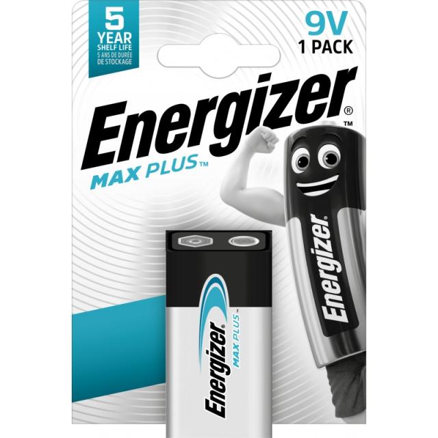 Energizer - Max Plus Batería de un solo uso 9V