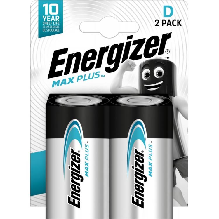 Energizer - Max Plus Batería de un solo uso D