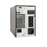 Gembird - EG-UPSO-1000 sistema de alimentación ininterrumpida (UPS) Doble conversión (en línea) 1 kVA 900 W 4 salidas AC