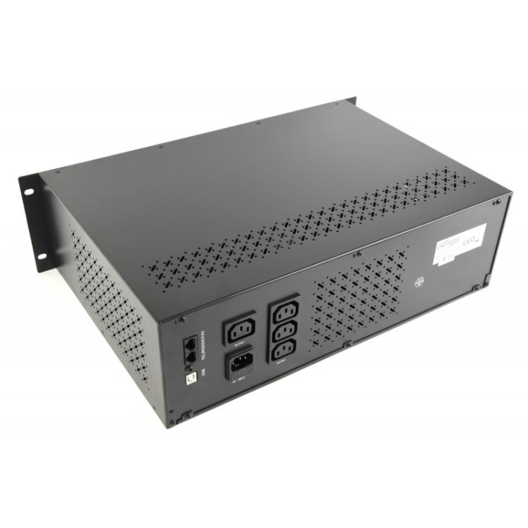 Gembird - Ups rack 19'''' 3.4u 1500va, 4xiec 230v out, iec14 in,rj11, usb, lcd sistema de alimentación ininterrumpida (UPS) Líne