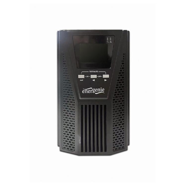 Gembird - EG-UPSO-3000 sistema de alimentación ininterrumpida (UPS) Doble conversión (en línea) 3 kVA 2700 W 5 salidas AC