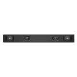 APC - AP6020A unidad de distribución de energía (PDU) 13 salidas AC 0U/1U Negro
