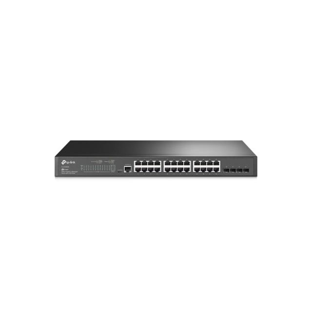 TP-Link - JetStream TL-SG3428 switch Gestionado L2/L3 Gigabit Ethernet (10/100/1000) 1U Negro