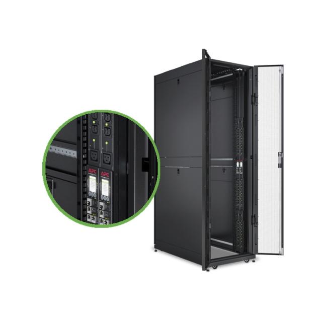 APC - APDU9959EU3 unidad de distribución de energía (PDU) 24 salidas AC 0U Negro