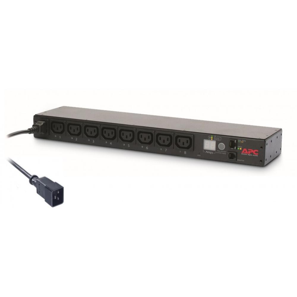 APC - AP7921B unidad de distribución de energía (PDU) 8 salidas AC 0U/1U Negro