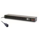 APC - AP7921B unidad de distribución de energía (PDU) 8 salidas AC 0U/1U Negro