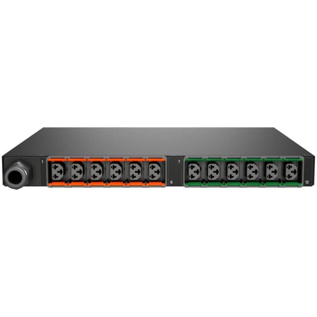 Vertiv - VP59100 unidad de distribución de energía (PDU) 12 salidas AC 1U Negro