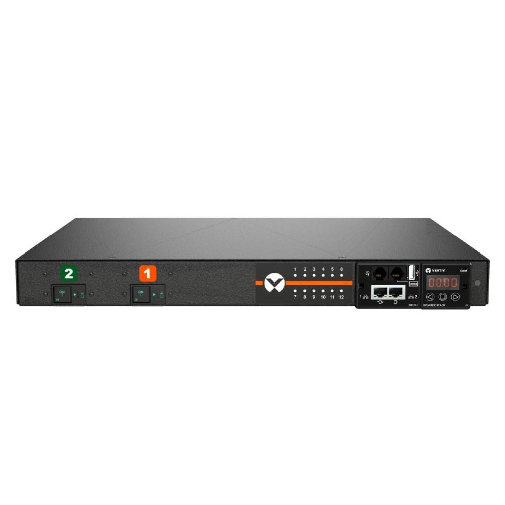 Vertiv - VP59100 unidad de distribución de energía (PDU) 12 salidas AC 1U Negro
