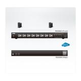 ATEN - PE8208G unidad de distribución de energía (PDU) 8 salidas AC 1U Negro
