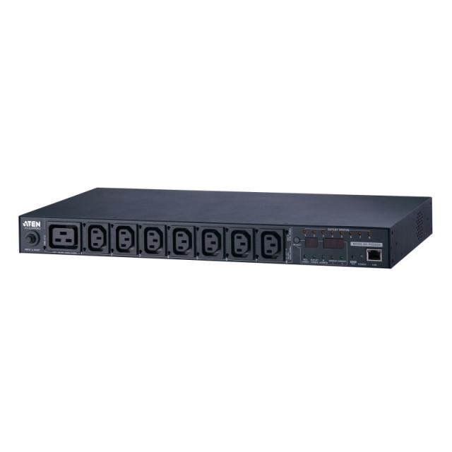 ATEN - PE6208G-ATA-G unidad de distribución de energía (PDU) 8 salidas AC 1U Negro