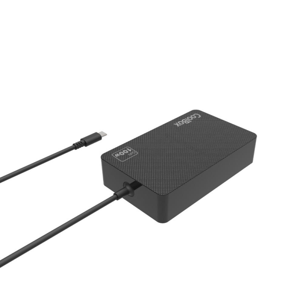 CoolBox - CARGADOR PORTATIL GAN USB-C 100W