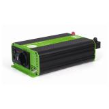 EnerGenie - EG-PWC-PS500-01 adaptador e inversor de corriente Auto 500 W Negro, Verde