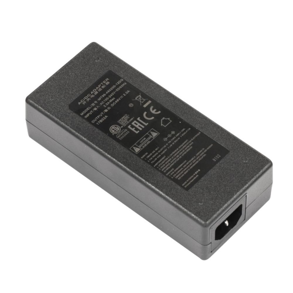 Mikrotik - 48V2A96W adaptador e inversor de corriente Interior 96 W Negro