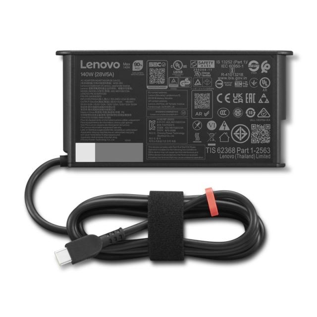 Lenovo - 4X21U28818 adaptador e inversor de corriente Interior 140 W Negro