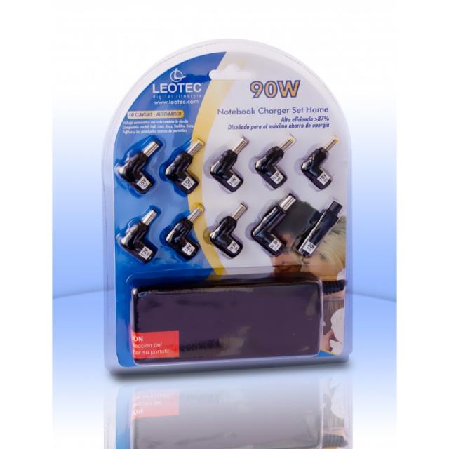 Leotec - cargador universal para portátiles de 90W