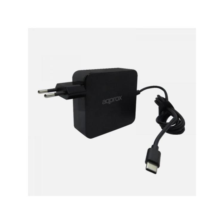 Approx - APPA90C cargador de dispositivo móvil Netbook, Portátil, Smartphone, Tableta Negro Corriente alterna Interior